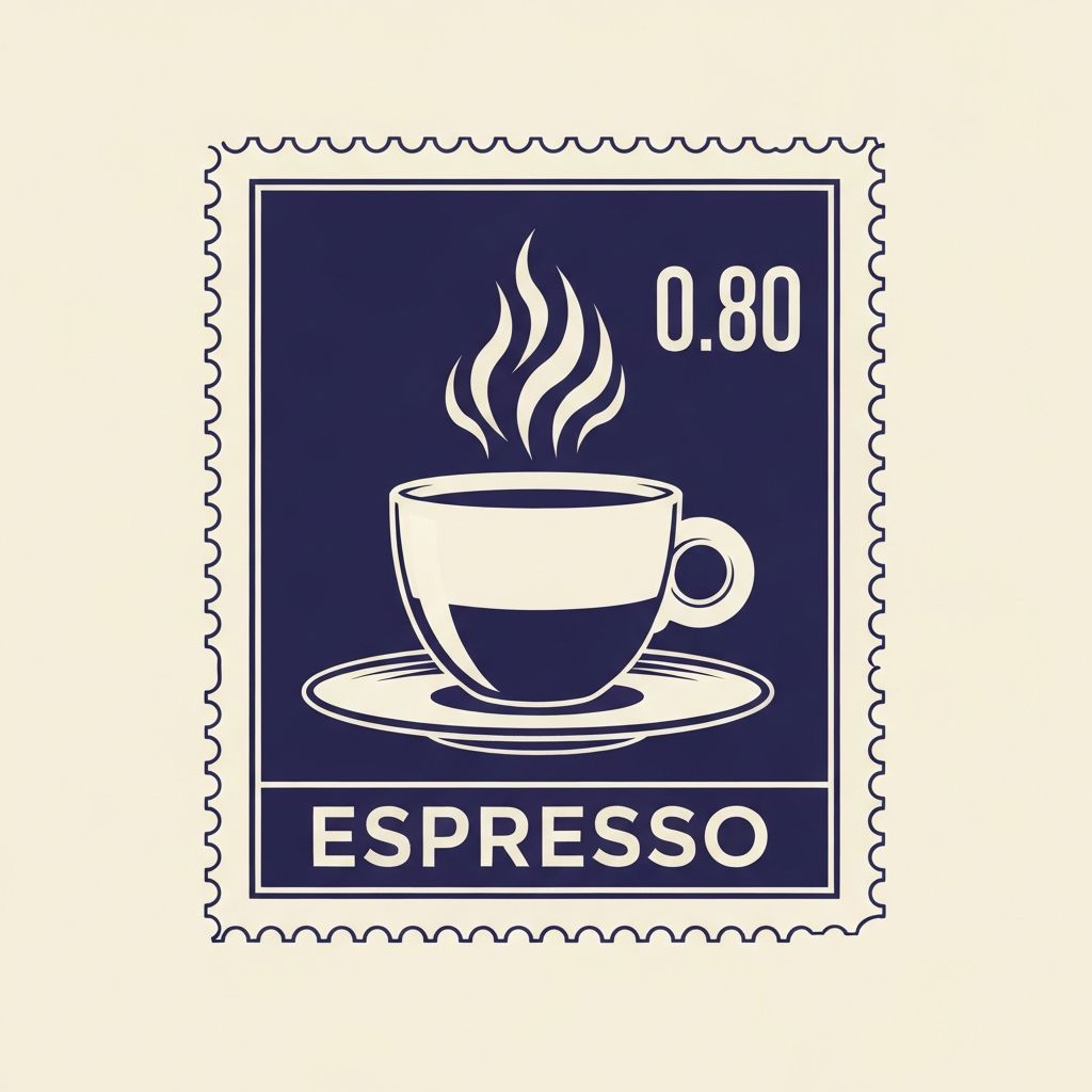 Espresso stamp